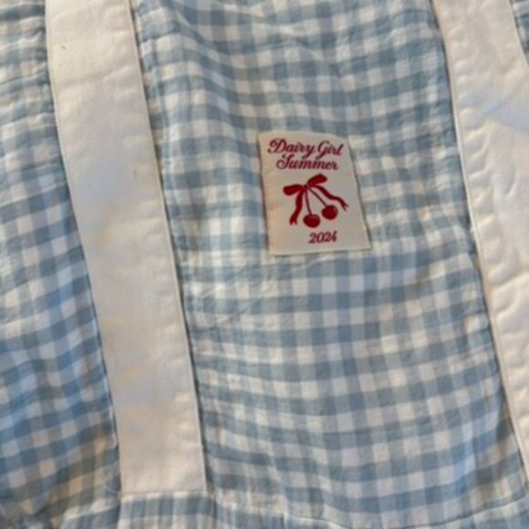 Dairy boy Dairy Girl Summer EVERYDAY PICNIC TOTE COUNTRYSIDE BLUE🐎💙🤍 - Picture 2 of 8